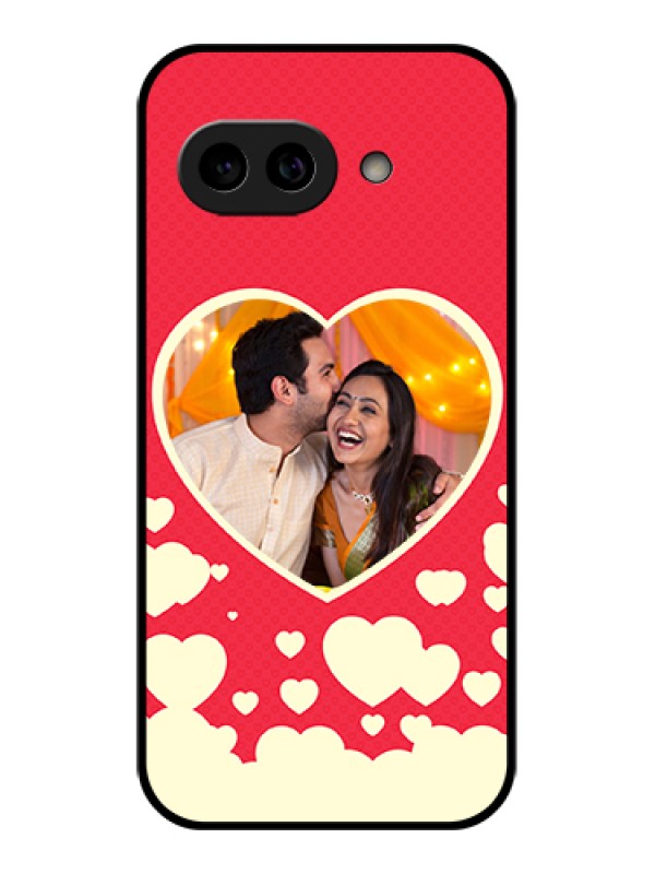 Custom Pixel 9A 5G Custom Metal Phone Case - Love Symbols Phone Cover Design