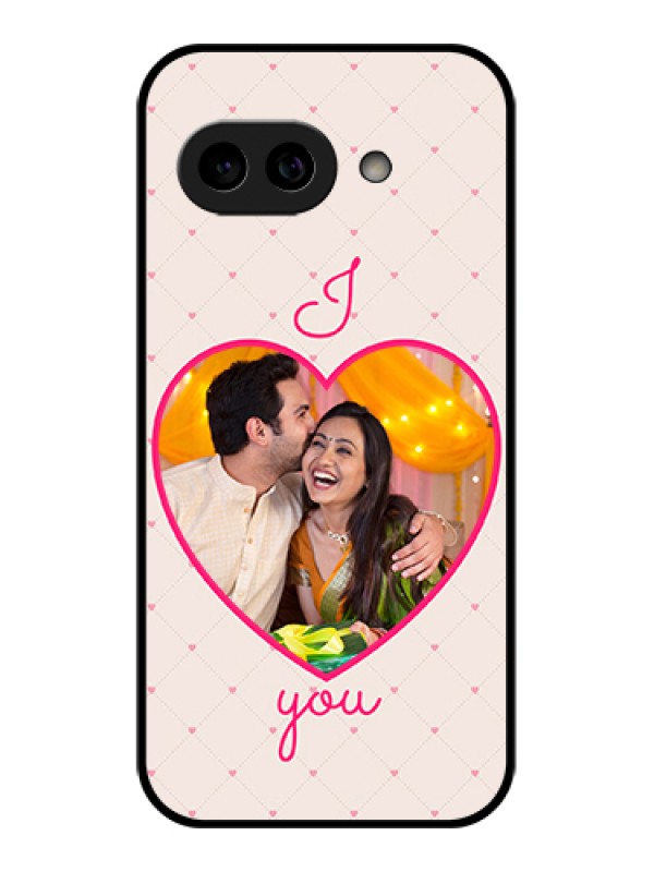 Custom Pixel 9A 5G Custom Metal Phone Case - Heart Shape Design