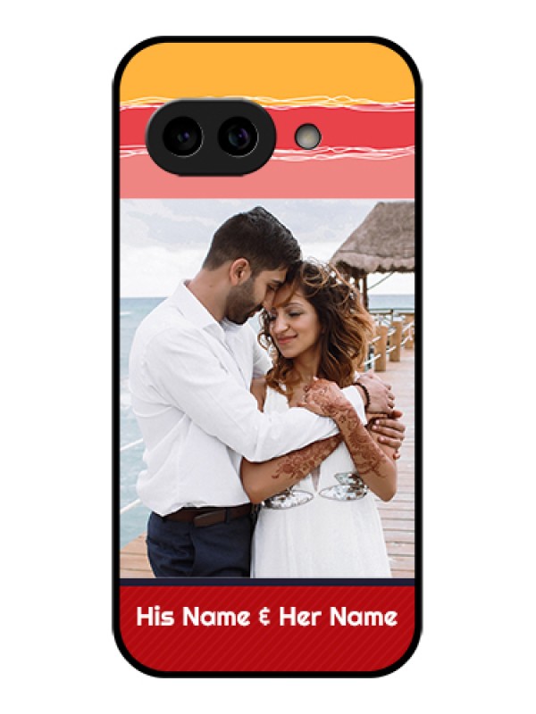 Custom Pixel 9A 5G Custom Metal Phone Case - Colorful Case Design