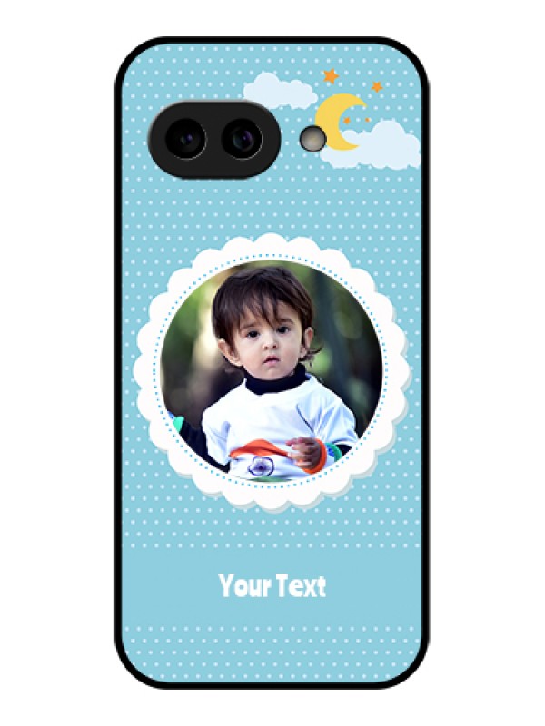 Custom Pixel 9A 5G Custom Metal Phone Case - Violet Pattern Design