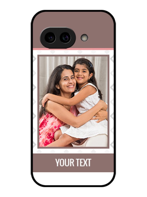 Custom Pixel 9A 5G Custom Metal Phone Case - Simple Diamond Design