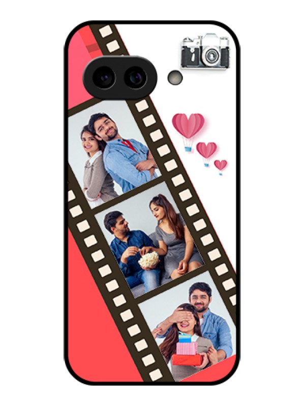 Custom Pixel 9A 5G Custom Metal Phone Case - 3 Image Holder With Film Reel