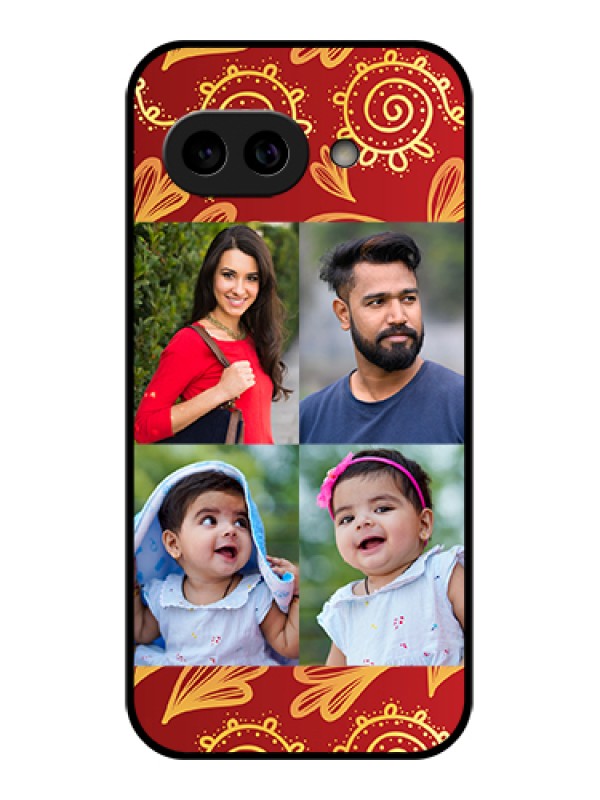 Custom Pixel 9A 5G Custom Metal Phone Case - 4 Image Traditional Design