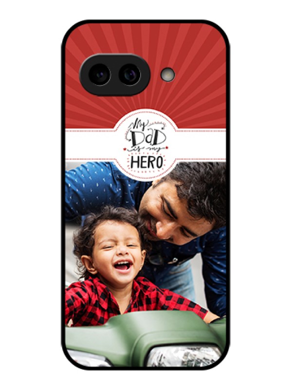 Custom Pixel 9A 5G Custom Metal Phone Case - My Dad Hero Design