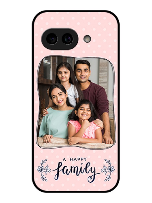 Custom Pixel 9A 5G Custom Metal Phone Case - Family With Dots Design
