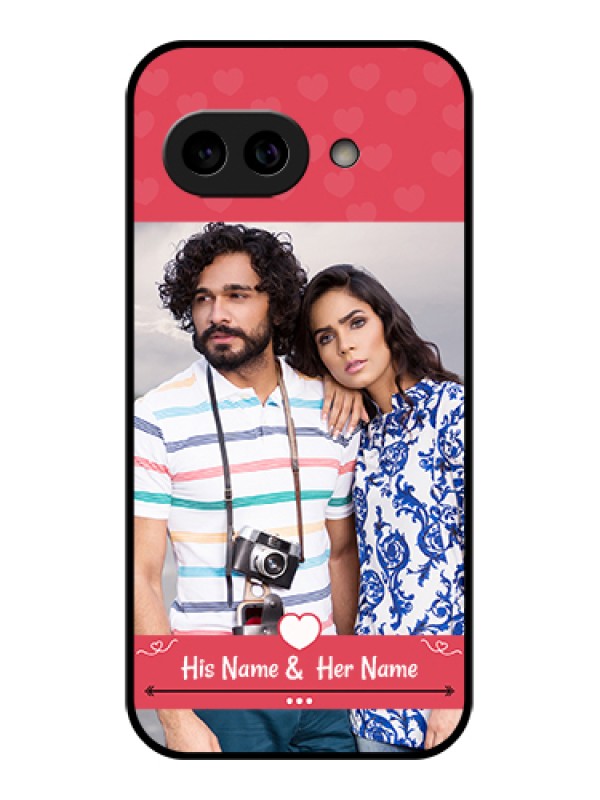 Custom Pixel 9A 5G Custom Metal Phone Case - Simple Love Design