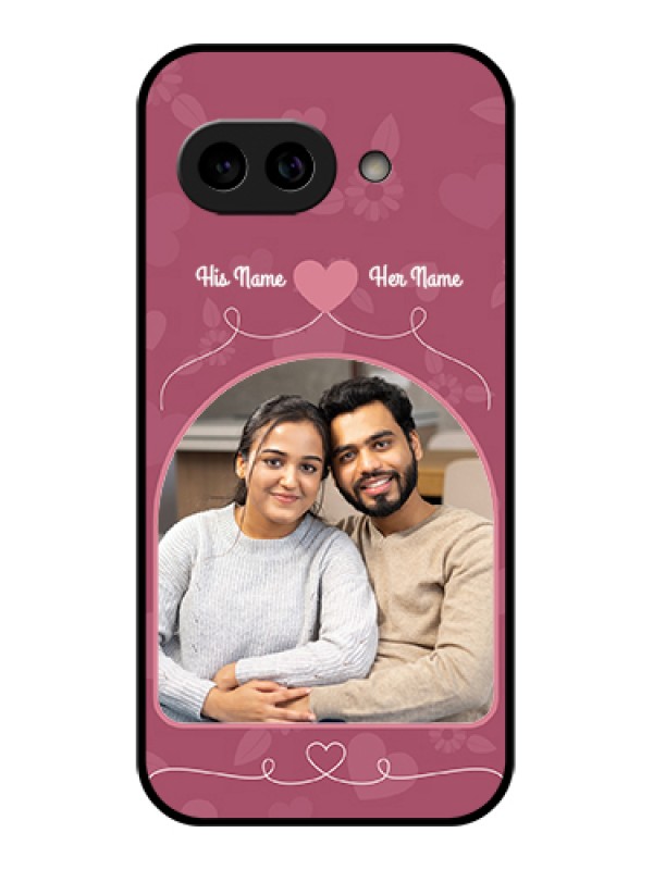 Custom Pixel 9A 5G Custom Metal Phone Case - Love Floral Design