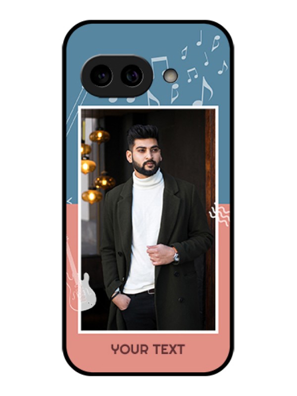 Custom Pixel 9A 5G Custom Metal Phone Case - With Color Musical Note Design