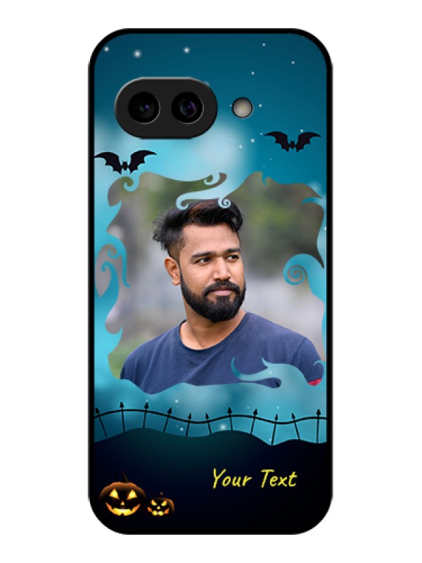 Custom Pixel 9A 5G Custom Metal Phone Case - Halloween Frame Design