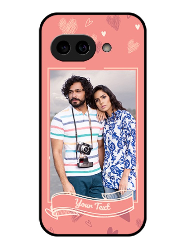 Custom Pixel 9A 5G Custom Metal Phone Case - Love Doodle Art Design