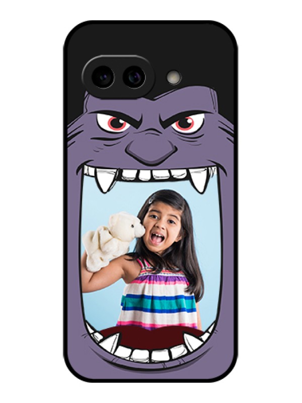 Custom Pixel 9A 5G Custom Metal Phone Case - Angry Monster Design