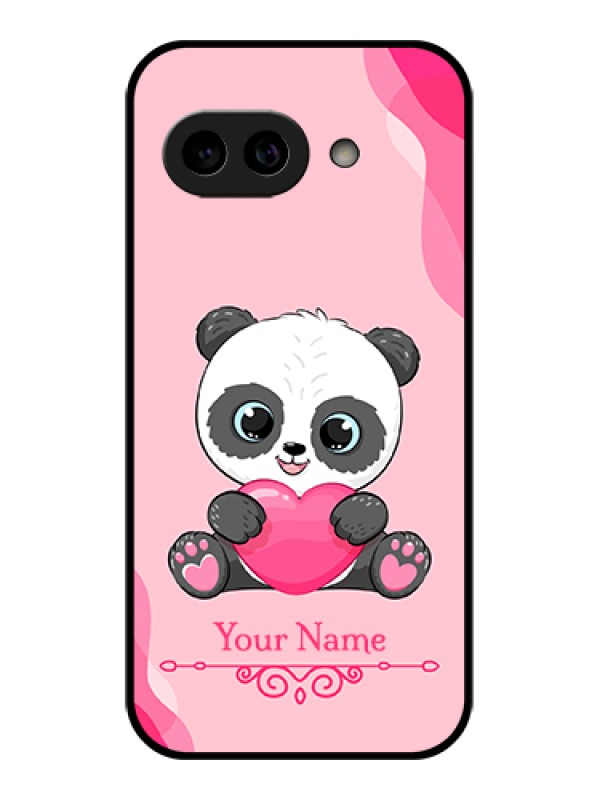 Custom Pixel 9A 5G Custom Metal Phone Case - Cute Panda Design