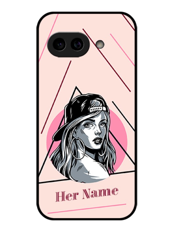 Custom Pixel 9A 5G Custom Metal Phone Case - Rockstar Girl Design