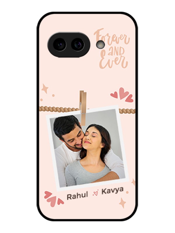 Custom Pixel 9A 5G Custom Metal Phone Case - Forever And Ever Love Design