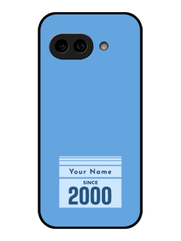 Custom Pixel 9A 5G Custom Metal Phone Case - Custom Year Of Birth Design