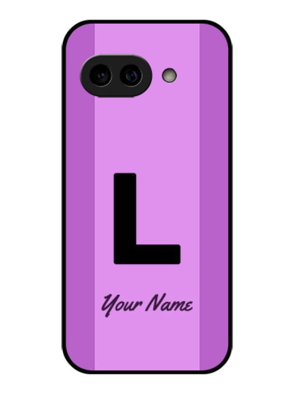 Custom Pixel 9A 5G Custom Metal Phone Case - Tricolor Custom Text Design