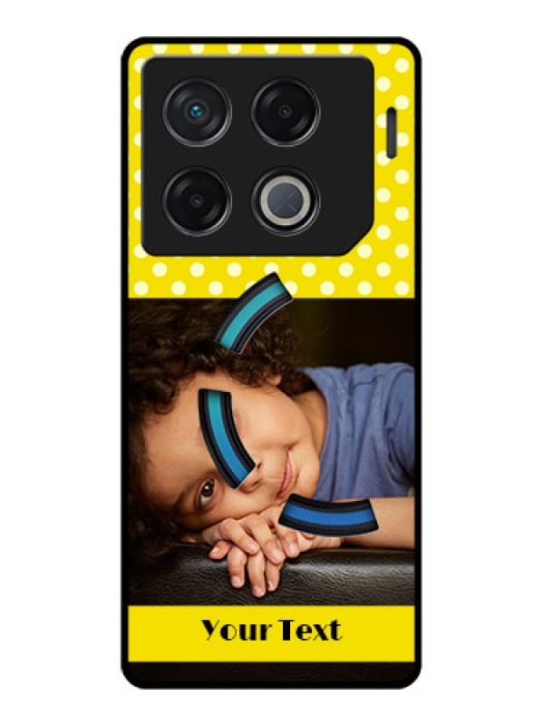 Custom Infinix Gt 20 Pro Custom Metal Phone CaseBright Yellow Case Design