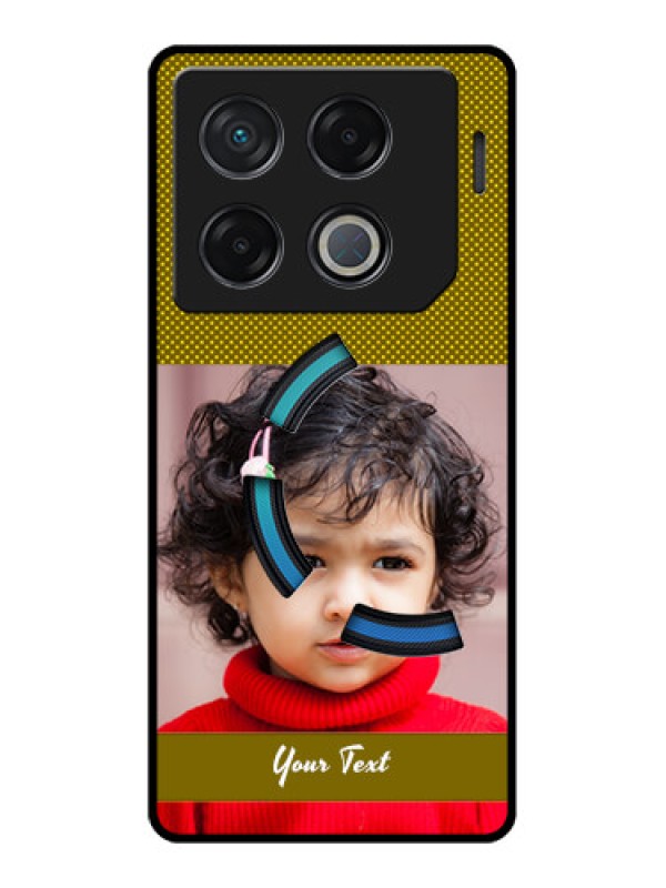 Custom Infinix Gt 20 Pro Custom Metal Phone CaseSimple Green Color Design