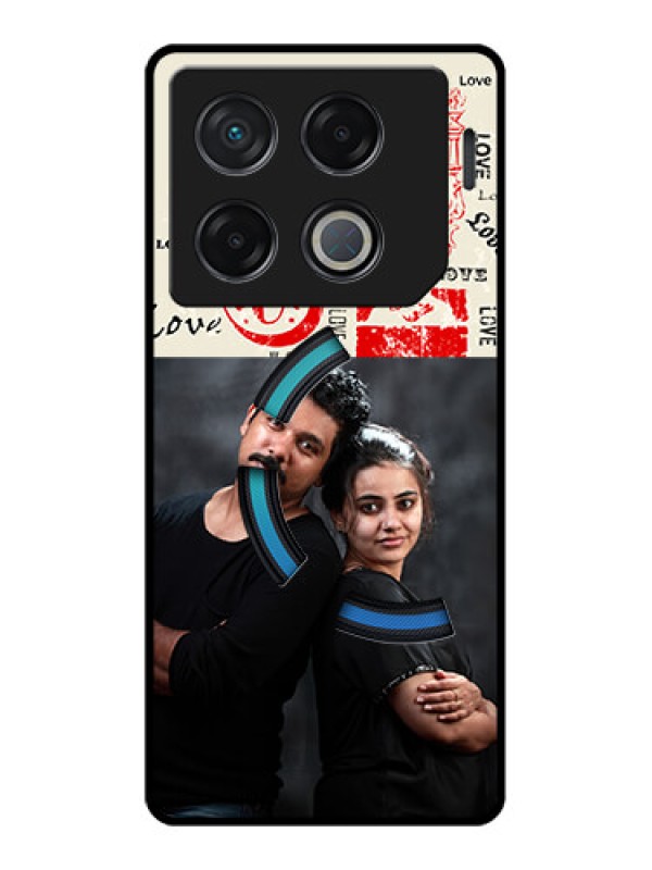 Custom Infinix Gt 20 Pro Custom Metal Phone CaseTrendy Love Design Case