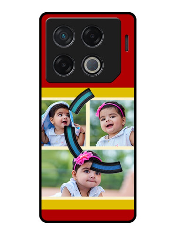 Custom Infinix Gt 20 Pro Custom Metal Phone CaseMultiple Pic Upload Design