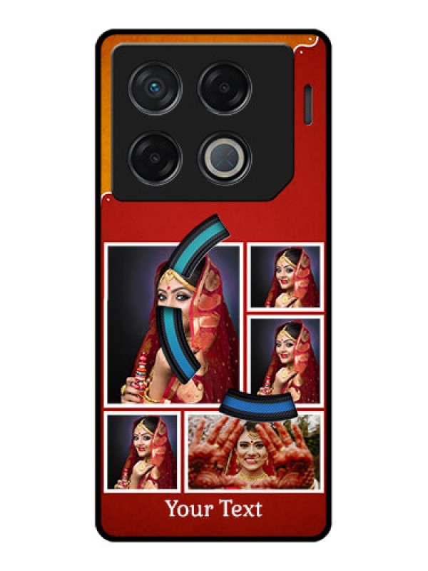 Custom Infinix Gt 20 Pro Custom Metal Phone CaseWedding Pic Upload Design