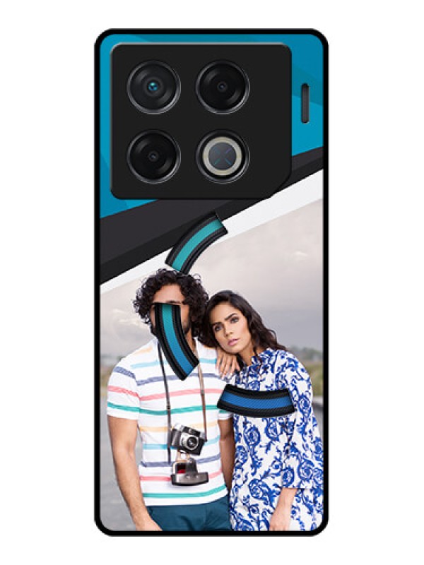 Custom Infinix Gt 20 Pro Custom Metal Phone CaseSimple Pattern Photo Upload Design