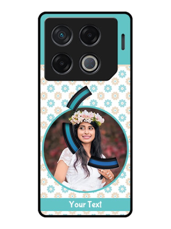 Custom Infinix Gt 20 Pro Custom Metal Phone CaseBeautiful Flowers Design