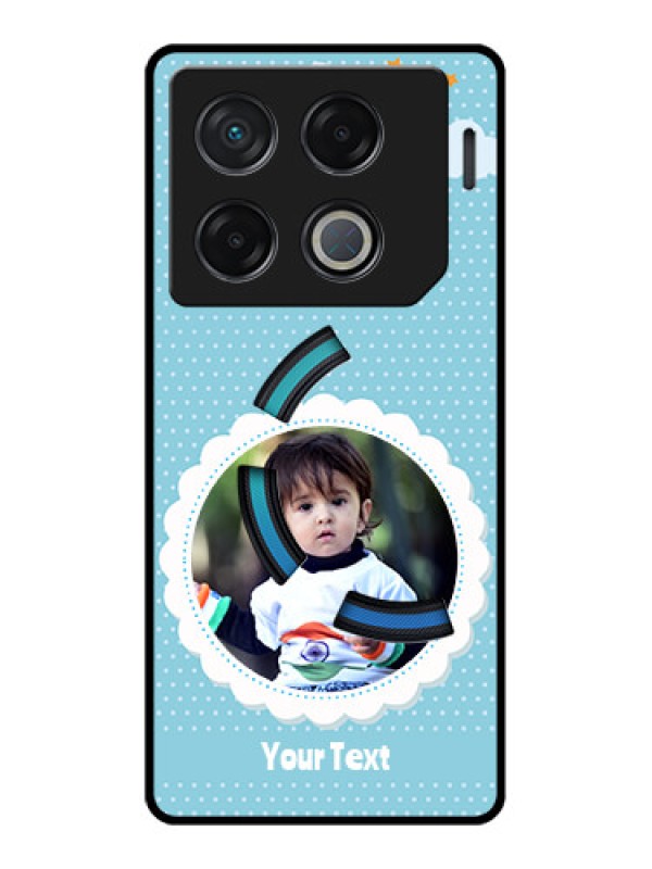 Custom Infinix Gt 20 Pro Custom Metal Phone CaseViolet Pattern Design