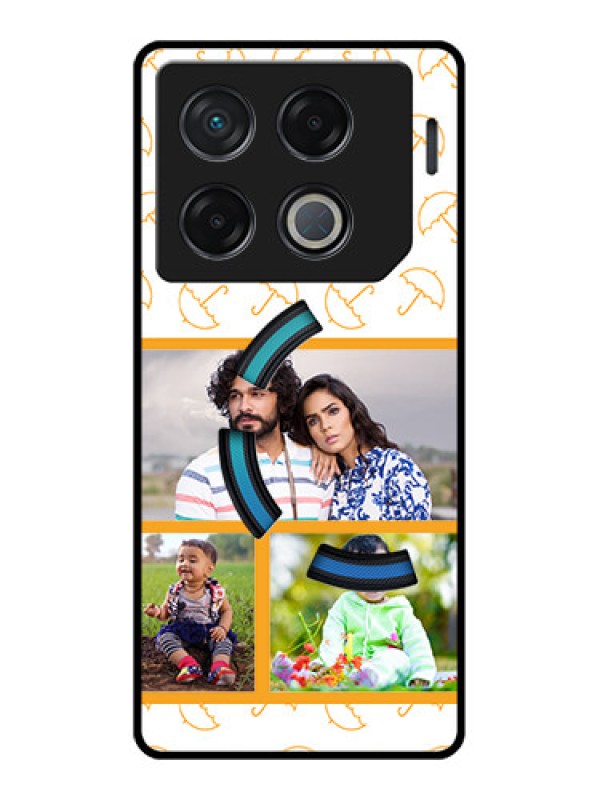 Custom Infinix Gt 20 Pro Custom Metal Phone CaseYellow Pattern Design