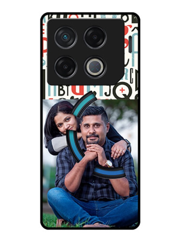 Custom Infinix Gt 20 Pro Custom Metal Phone CaseAlphabet Design