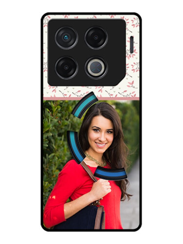 Custom Infinix Gt 20 Pro Custom Metal Phone CaseStunning Floral Design