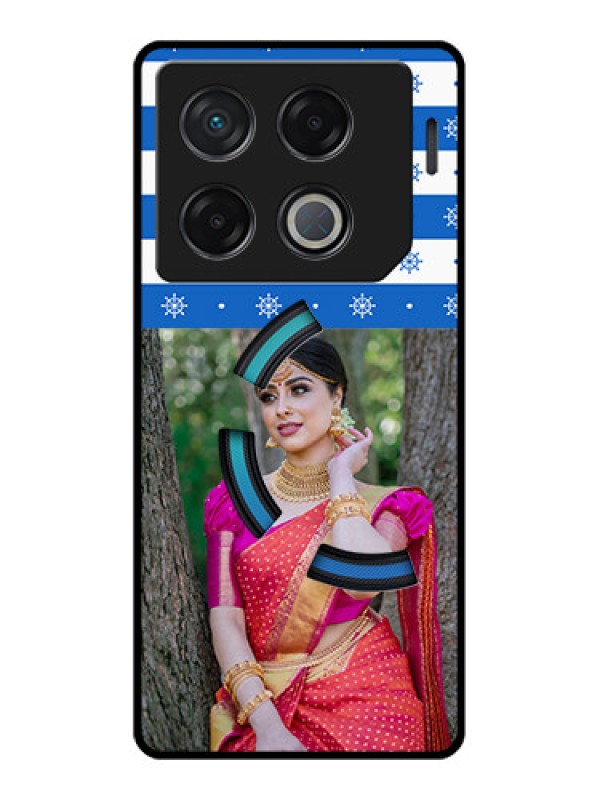 Custom Infinix Gt 20 Pro Custom Metal Phone CaseSnow Pattern Design