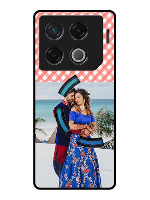 Custom Infinix Gt 20 Pro Custom Metal Phone CasePink Pattern Design