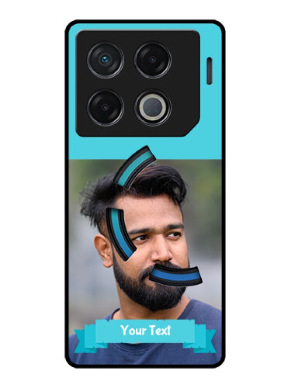 Custom Infinix Gt 20 Pro Custom Metal Phone CaseBlue Color Design