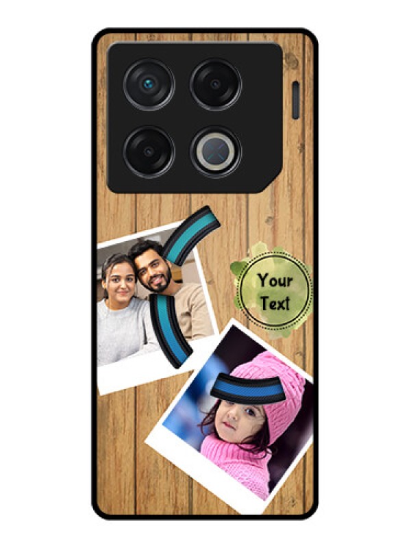 Custom Infinix Gt 20 Pro Custom Metal Phone CaseWooden Texture Design