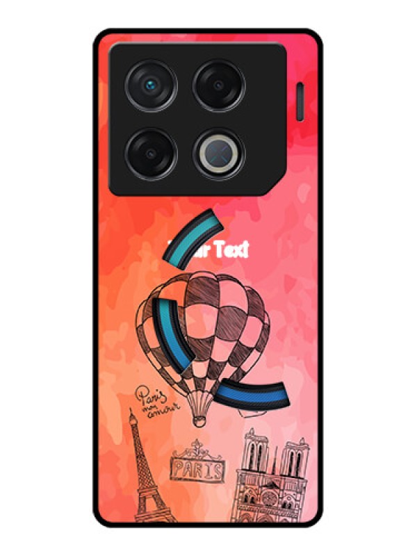 Custom Infinix Gt 20 Pro Custom Metal Phone CaseParis Theme Design