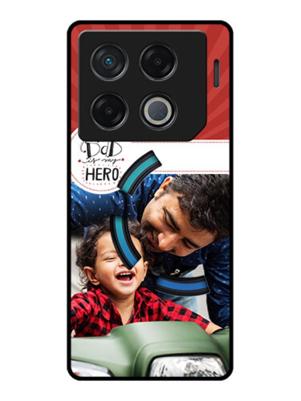 Custom Infinix Gt 20 Pro Custom Metal Phone CaseMy Dad Hero Design