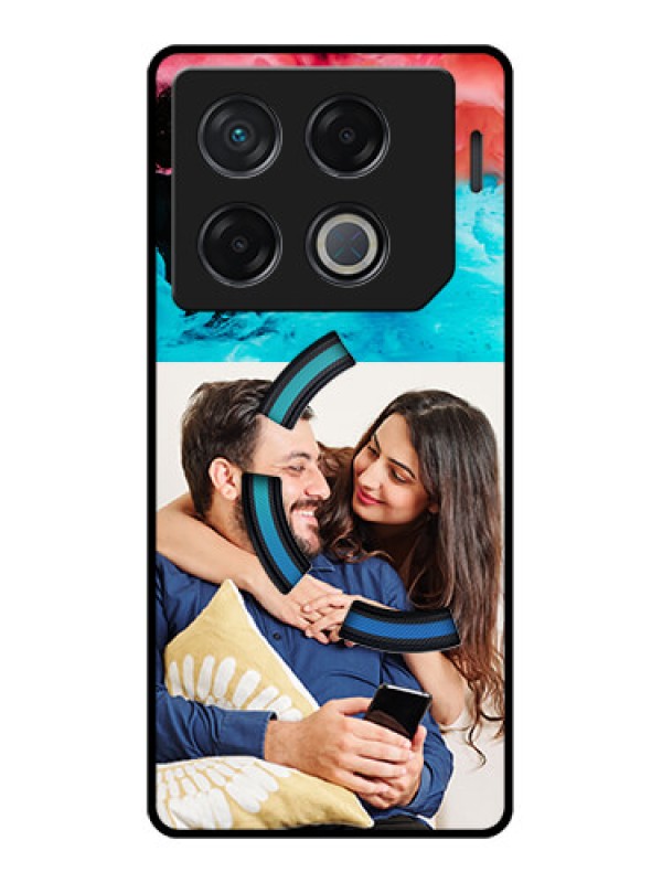 Custom Infinix Gt 20 Pro Custom Metal Phone CaseQuote With Acrylic Painting Design