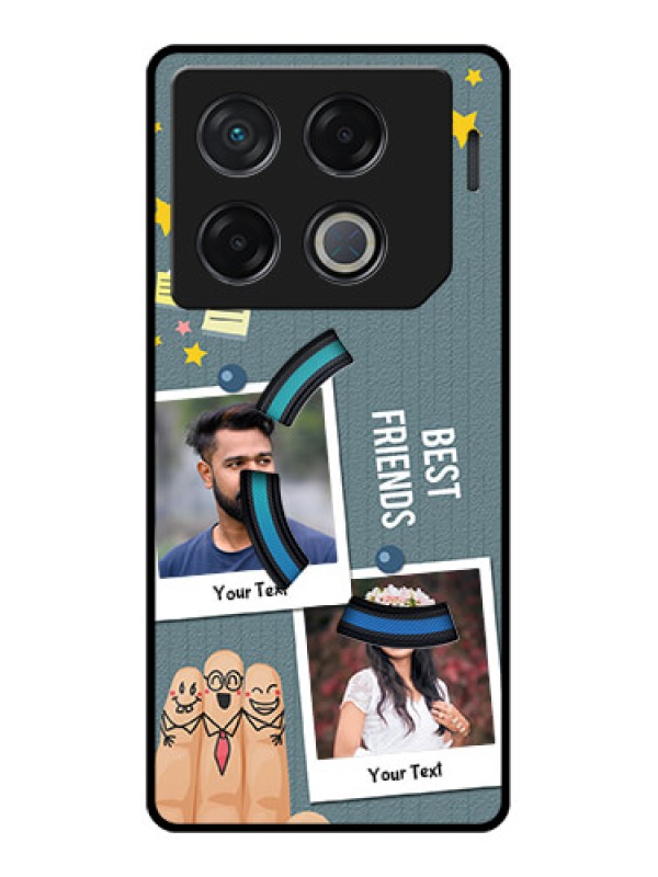 Custom Infinix Gt 20 Pro Custom Metal Phone CaseSticky Frames And Friendship Design