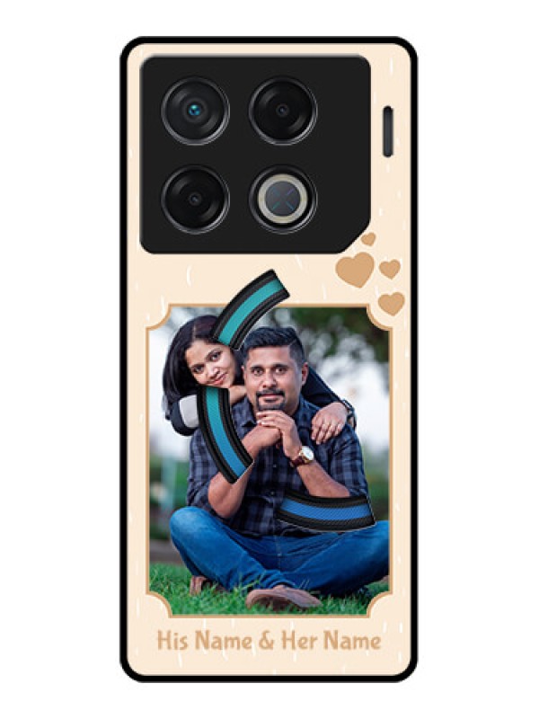 Custom Infinix Gt 20 Pro Custom Metal Phone CaseWith Confetti Love Design