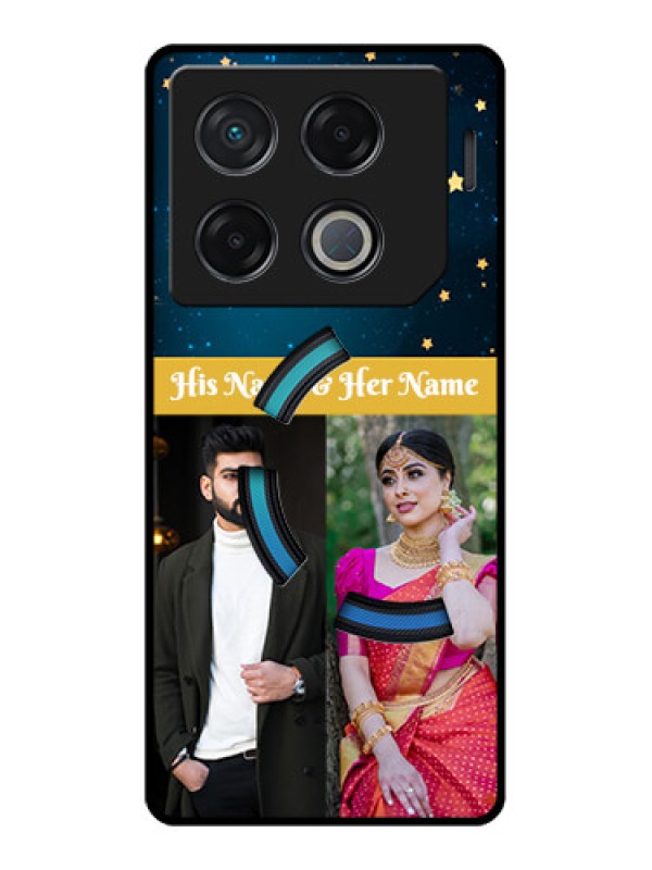 Custom Infinix Gt 20 Pro Custom Metal Phone CaseGalaxy Stars Backdrop Design