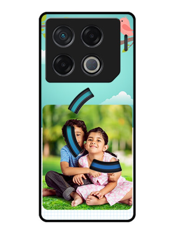 Custom Infinix Gt 20 Pro Custom Metal Phone CaseDoodle Love Design