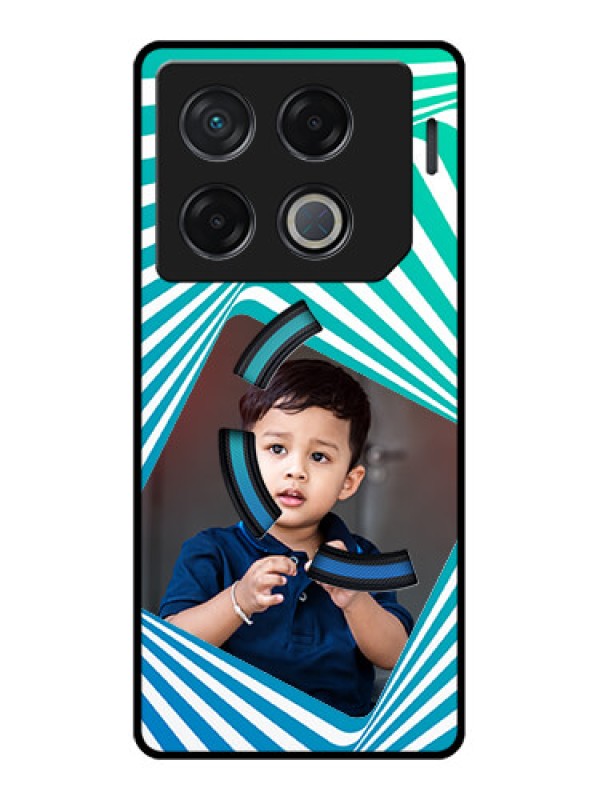 Custom Infinix Gt 20 Pro Custom Metal Phone CaseAbstract Spiral Design