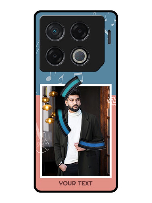 Custom Infinix Gt 20 Pro Custom Metal Phone CaseWith Color Musical Note Design