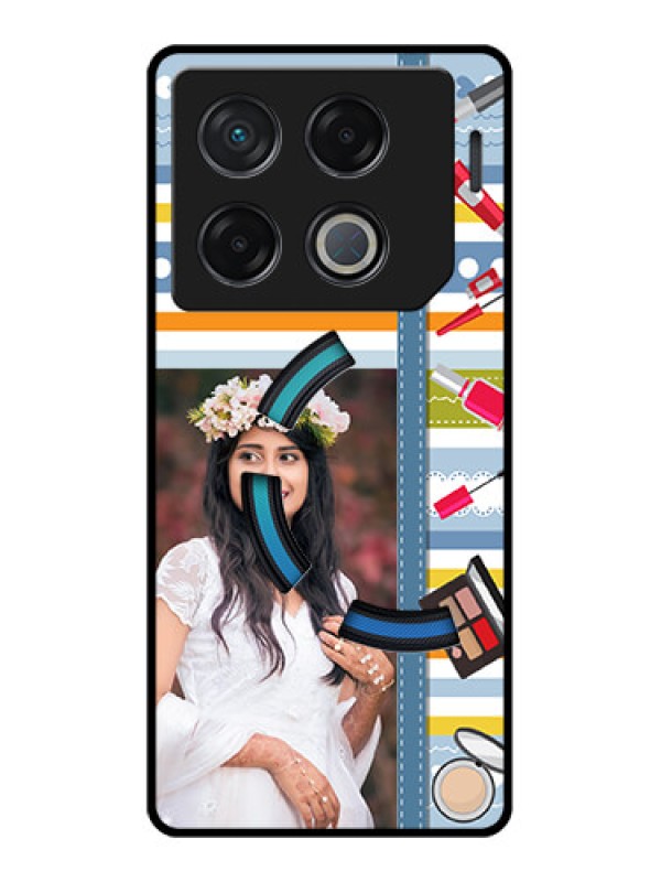 Custom Infinix Gt 20 Pro Custom Metal Phone CaseMakeup Icons Design