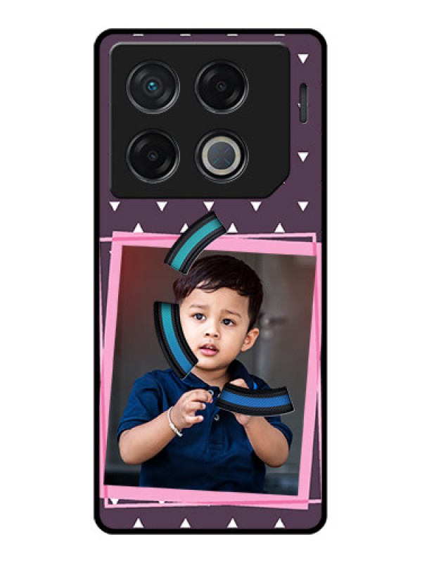 Custom Infinix Gt 20 Pro Custom Metal Phone CaseTriangle Pattern Dotted Design