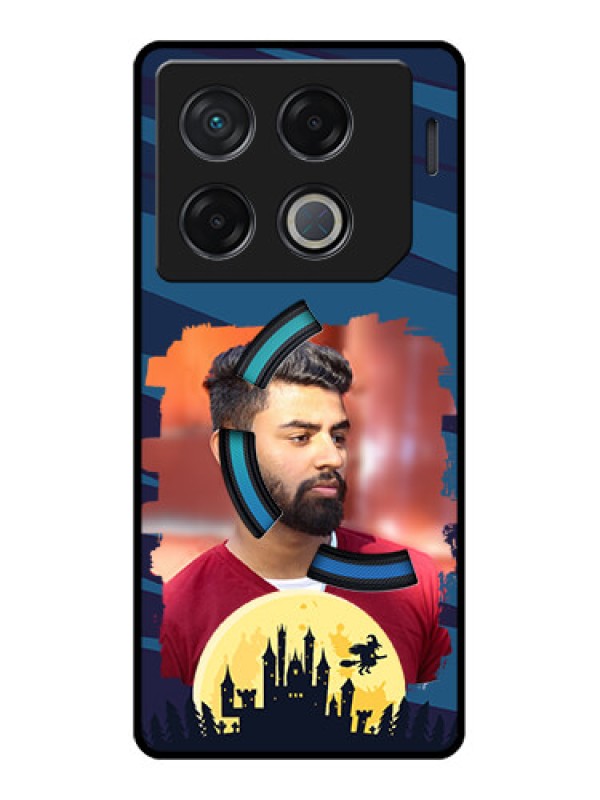 Custom Infinix Gt 20 Pro Custom Metal Phone CaseHalloween Witch Design