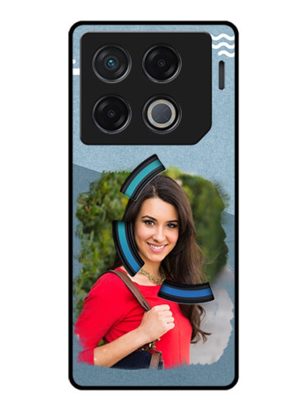 Custom Infinix Gt 20 Pro Custom Metal Phone CaseGrunge Line Art Design