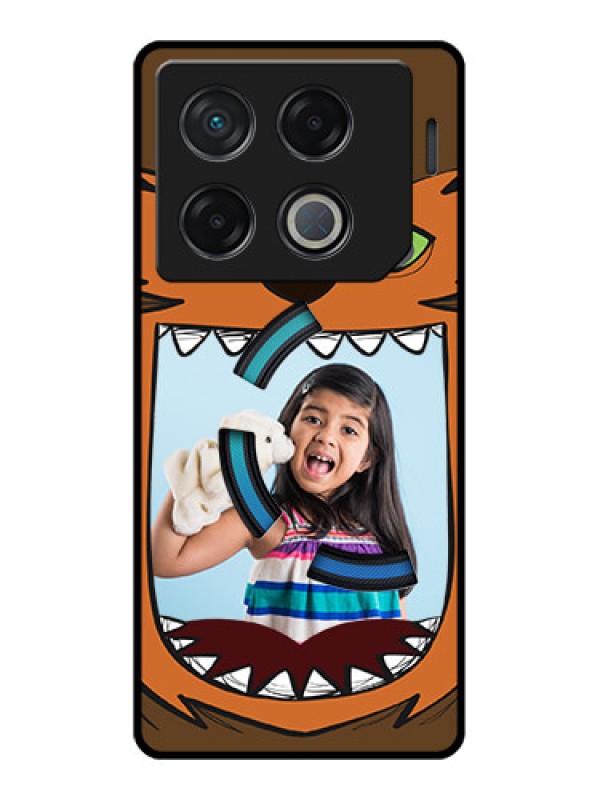 Custom Infinix Gt 20 Pro Custom Metal Phone CaseOwl Monster Back Case Design