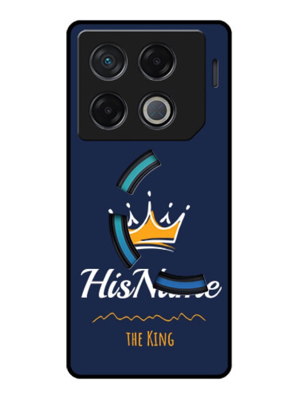 Custom Infinix Gt 20 Pro Custom Metal Phone CaseKing With Name Design